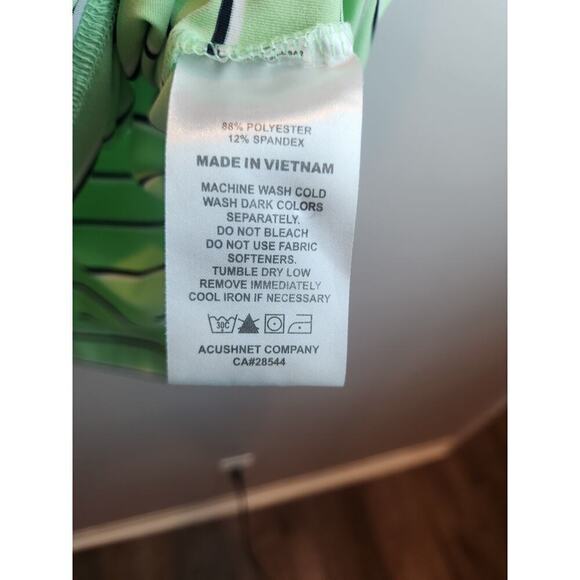 Foot Joy Mens Golf Polo Sz M Striped short sleeve performance classic preppy - Picture 5 of 7